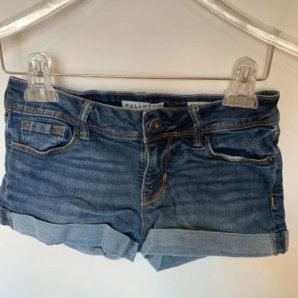Bullhead Roll Up Denim Short